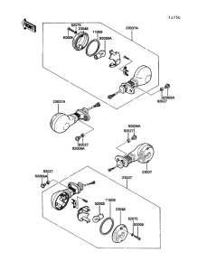 EN450 Поворотники