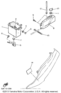FZR1000BC Боковые обтекатели
