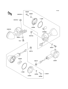 VN800 Поворотники