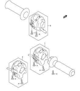 AN250 Рулевой переключатель