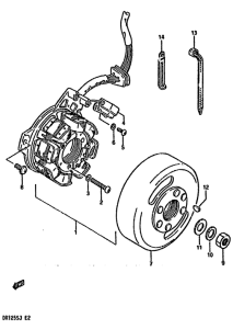 DR125 Зажигание