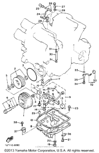 XVZ13DEC Маслянный фильтр