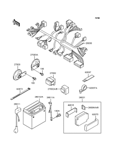 ZR1100 Электрика