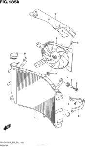 GSX-S1000 (ABS) Радиатор