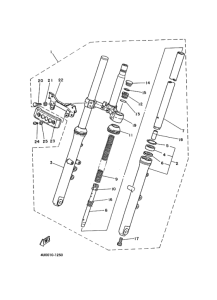 RZ350 ﾌﾛﾝﾄﾌｵｰｸ