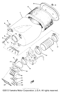 YZ360A Впускная система
