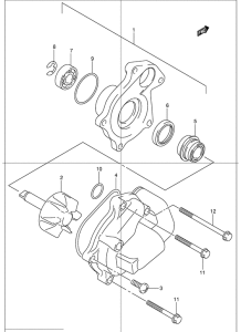 UC150 Водяная помпа