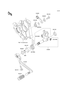EX400 Механизм переключения передач
