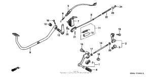 CMX250C Педали