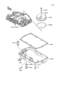 EX400 Поддон картера