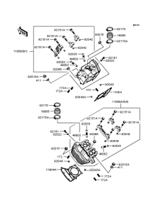 VN250 Головка цилиндров