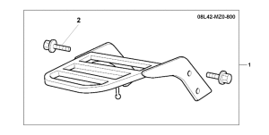 GL1500C Rear carrier