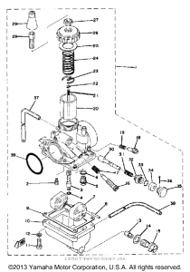 YZ80C Карбюратор