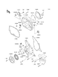 AN110 Крышки двигателя