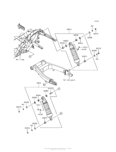 VN1700 Подвеска  /  амортизатор