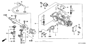 FSC600 Корпус Дросселя