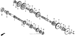 XR100 Трансмиссия