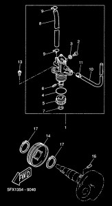 CW50 Масляный насос