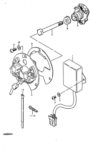 GS850 Зажигание