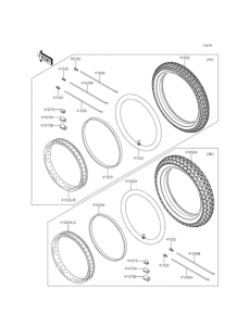 BJ250 Колеса,покрышки