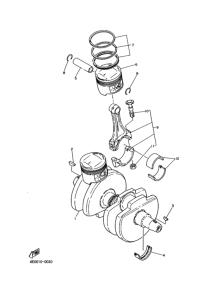 XS250 ｸﾗﾝｸｼﾔﾌﾄ.ﾋﾟｽﾄﾝ