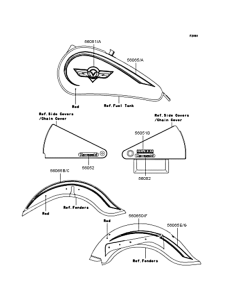 VN400 Наклейки