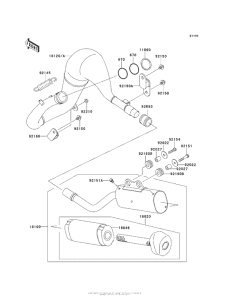 KX65 Глушитель