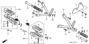 CRM125R Ступень передачи