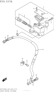  Главный тормозной цилиндр