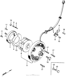 CB350 Генератор