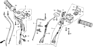 GL1500I Handle switch (i)