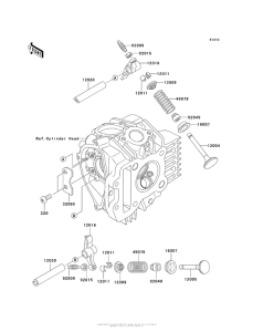 AX125 Клапана