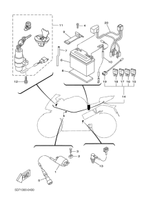 YZF-R125 Электрика 1