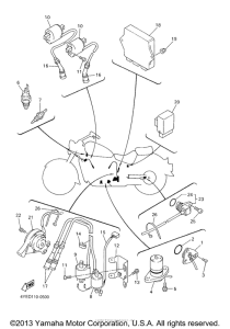 XVZ1300LTM Электрика