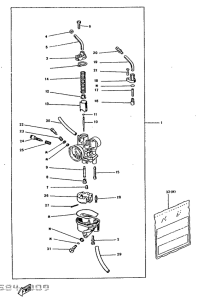 YN50 Карбюратор