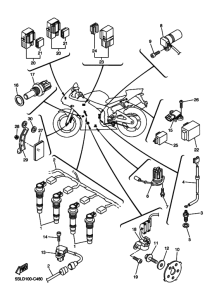 YZF-R6S Equipo electrico
