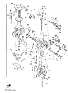XT600 Карбюратор