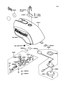 ZX400 Fuel tank(1 / 2)