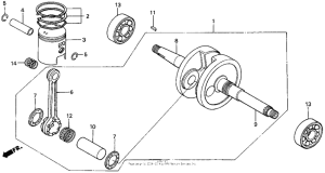 SA50 Коленвал