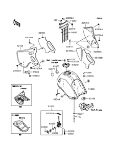 KL110 Топливный бак