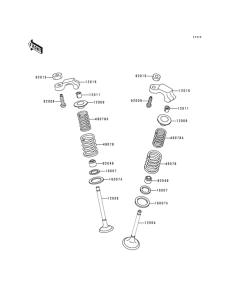 EX250 Клапана