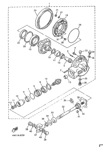 XVZ1300A Ведущий вал