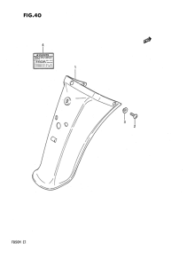 FB50 Заднее крыло