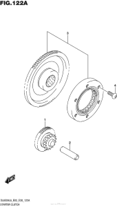 DL650 (ABS) Муфта стартера