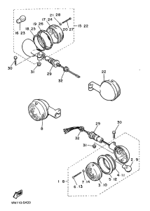 V-MAX12 Поворотники