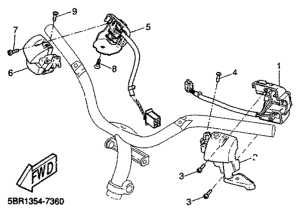 YQ50 Interruptor de manija palanca
