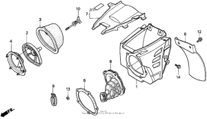 CR250R Air cleaner 90-91