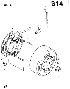 CP50 Зажигание