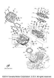 XV17PCPC Головка цилиндров