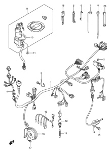 GSF650 (ABS) Жгут проводов